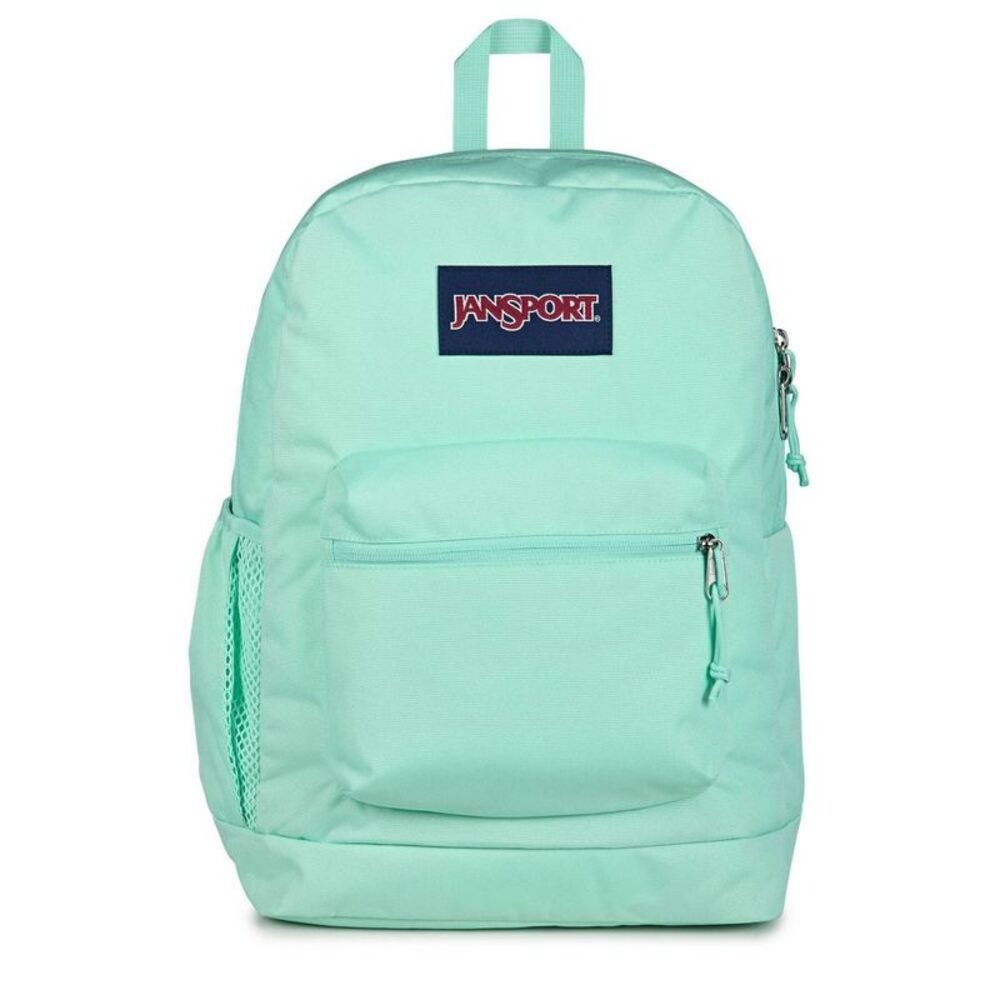 Cross Town Plus 17" Fits 15" Laptop Water Resistant Backpack - Mint Green